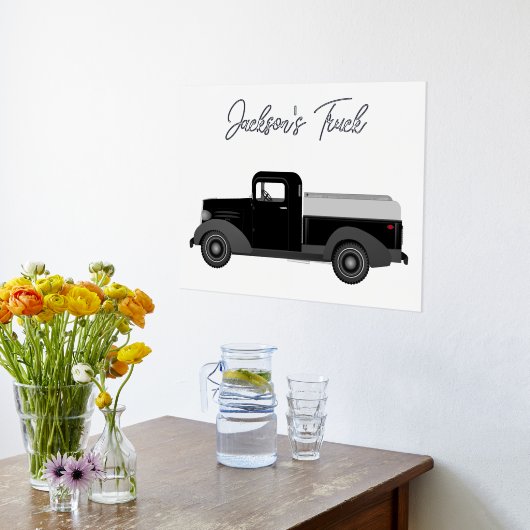 Poster d'impression du texte imprimé de la feuille (Couchage (Cuisine))