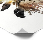 Poster d'impression en chef amérindien (Coin)