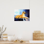 Poster d'impression Great Dane Wall (Cuisine)