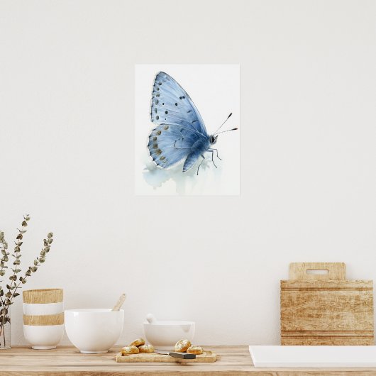 Poster d'impression Holly Blue Butterfly Art (Cuisine)