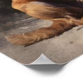 Poster d'impression irlandais Terrier Dog Art (Coin)