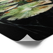 Poster d'impression japonaise Lotus Flower Pond Ar (Coin)