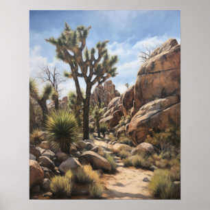 Poster d'impression Joshua Tree Art