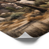 Poster d'impression Joshua Tree Art (Coin)