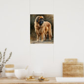 Poster d'impression Leonberger Dog Art (Cuisine)