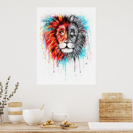 Poster d'impression Lion ! (Cuisine)