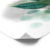 Poster d'impression Lotus Asian Ink Art (Coin)