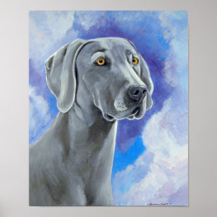 Poster d'impression murale Weimaraner