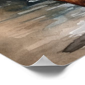 Poster d'impression Norwich Terrier Dog Art (Coin)