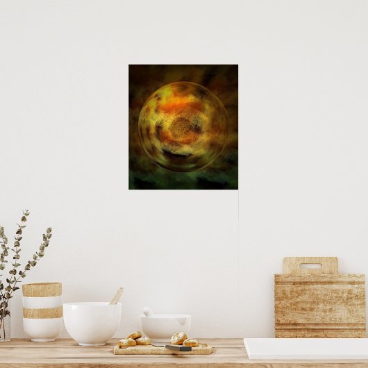 Poster d'impression numérique Abstraite (Cuisine)