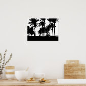 Poster d'impression Palms noirs (Cuisine)