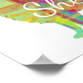 Poster d'impression personnalisé American Eskimo D (Coin)