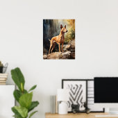 Poster d'impression Pharaoh Dog Art (Bureau à domicile)
