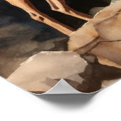 Poster d'impression Pharaoh Dog Art (Coin)