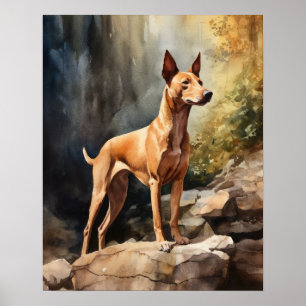 Poster d'impression Pharaoh Dog Art