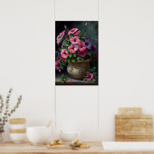 Poster d'impression Pink Petunias (Cuisine)