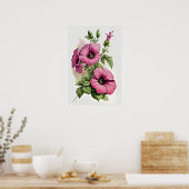 Poster d'impression Pink Petunias (Cuisine)