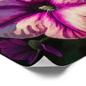Poster d'impression Pink Petunias (Coin)
