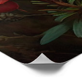 Poster d'impression Red Lupine Flower Art (Coin)