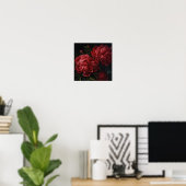 Poster d'impression Red Peonies (Bureau à domicile)