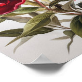 Poster d'impression Red Peonies (Coin)