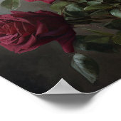 Poster d'impression Red Roses Flower Art (Coin)