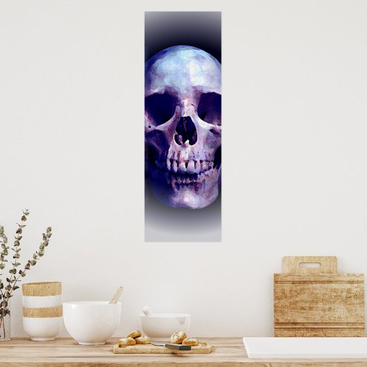 Poster d'impression Skulls Pop Art - Posters de cr (Cuisine)