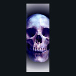 Poster d'impression Skulls Pop Art - Posters de cr<br><div class="desc">Imaginaire Art Skull Skeleton - Blue & Purple Tones Heavy Metal Punk Rock College Pop Art Image</div>