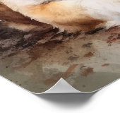 Poster d'impression St. Bernard Dog Art (Coin)