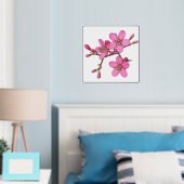 Poster d'impression sur les fleurs de printemps ro (In situ (chambre))