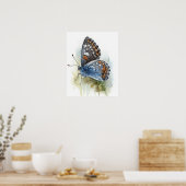 Poster d'impression Western Pygmy Butterfly Art (Cuisine)