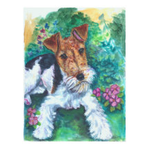 Poster d'impression Wire Fox Terrier