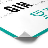 Poster DIN A4 "GIN GEHT AUCH" (Coin)