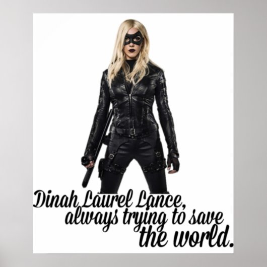 Poster Dinah Laurel Lance (Devant)