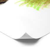 Poster Dinde sauvage Thanksgiving (Coin)