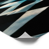 Poster Diner 1950 avec Jukebox (Coin)