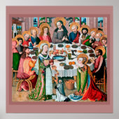 Poster Dîner à Béthanie (M 055) (Devant)