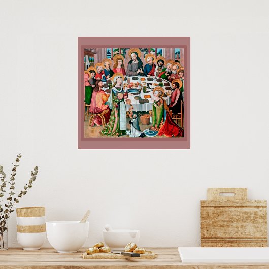 Poster Dîner à Béthanie (M 055)
