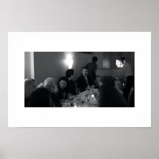 Poster dîner au vin d'alsace (Devant)