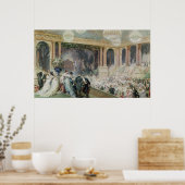 Poster Dîner aux Tuileries, 1867 (Cuisine)