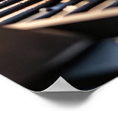 Poster Dîner de chef Buldog à la française (Coin)