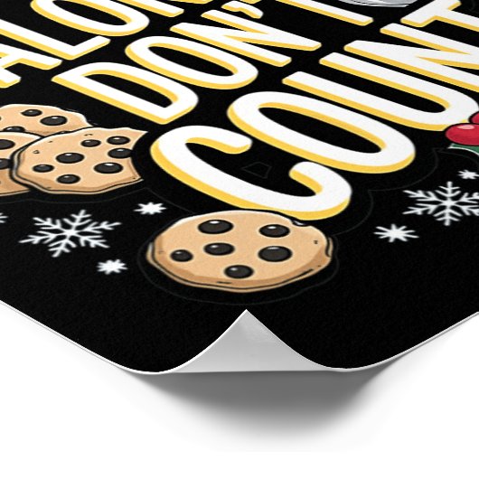 Poster Dîner de Noël - Gîtes de vacances (Coin)