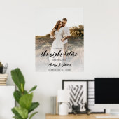 Poster Dîner De Répétition De Photo Budget La Nuit Précéd (Bureau à domicile)