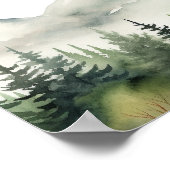 Poster Dîner de répétition des Pins de Montagne (Coin)