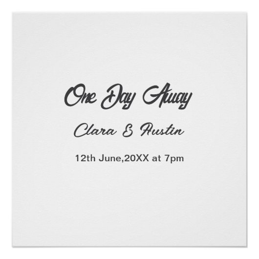 Poster Dîner de répétition la veille du nom da (Devant)