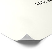 Poster Dîner de Répétition la Veille Fantaisiste (Coin)