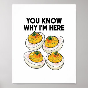 Poster Dîner de Thanksgiving Vous savez pourquoi je suis