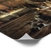 Poster Dîner du Prince de Conti dans le Temple (Coin)