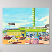 Poster Diner-Store 1940 (Devant)