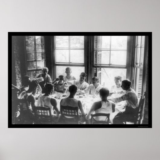 Poster Dîner Syracuse 1908 (Devant)